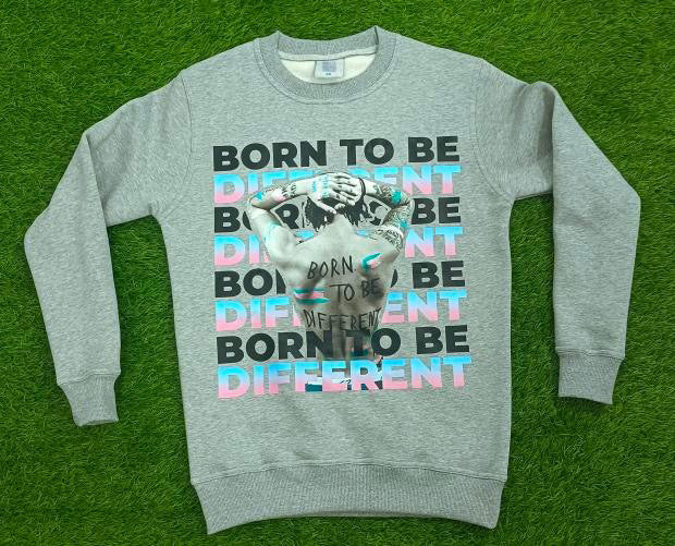 BTBD Full-Size Print Crewneck Pullover