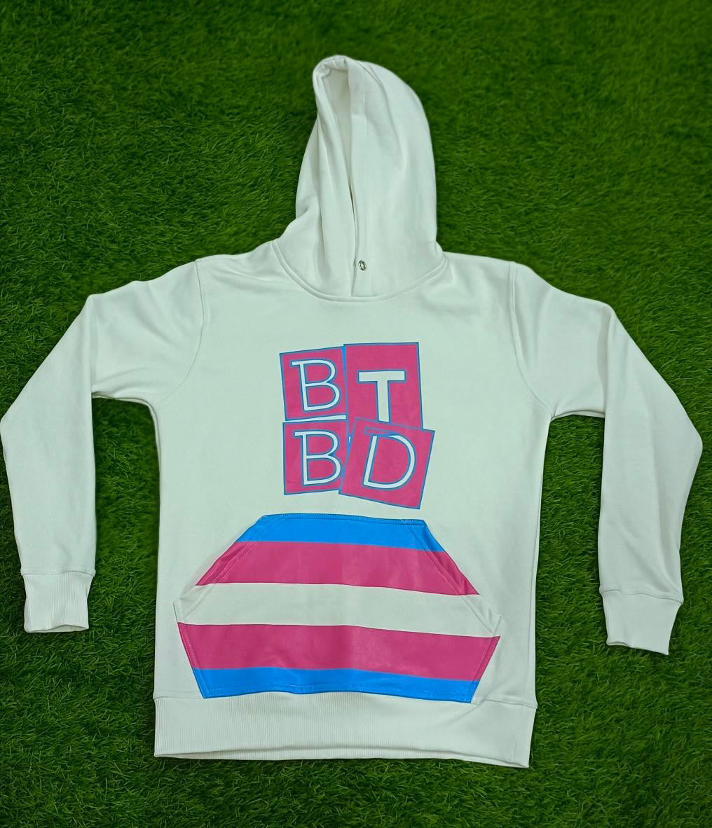 BTBD Pocket Print Hoodie